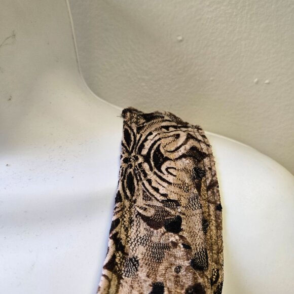 Forest Fairy Grunge Y2K Lace Animal Print Sleeveless Top  Boho-Chic Design Light - Picture 8 of 10